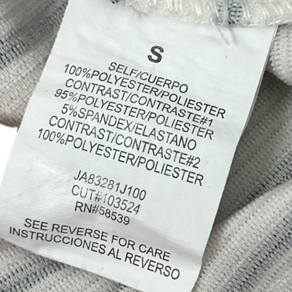 Speechless Coral, Black and White Striped Pencil Skirt Dress - Picture 13 of 13